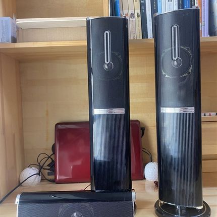全新库存5.1家庭影院音响前置音柱 家用落地式无源卫星环绕音箱