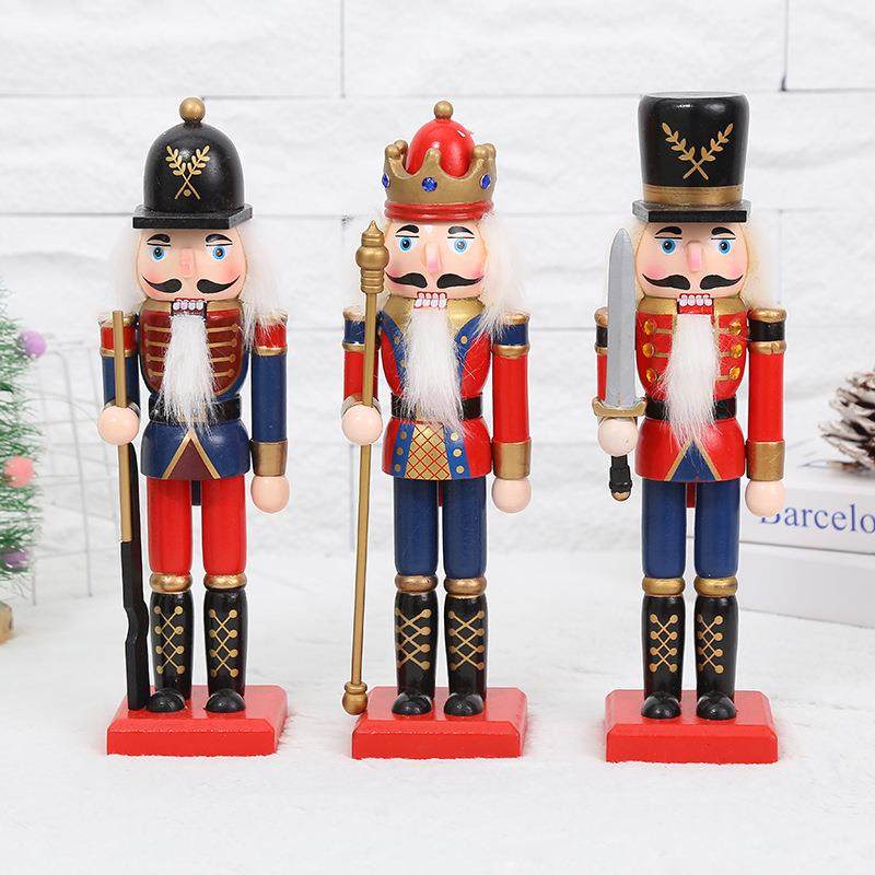 圣诞胡桃夹子士兵家居书柜桌面装饰品创意儿童玩具摆饰工艺品木制,婴童用品,其它婴童用品,淘宝优惠券,粉丝福利购,淘宝优惠卷