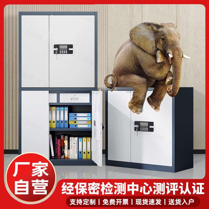 保密柜指纹密码档案柜财务办公室加厚资料柜电子保密文件柜