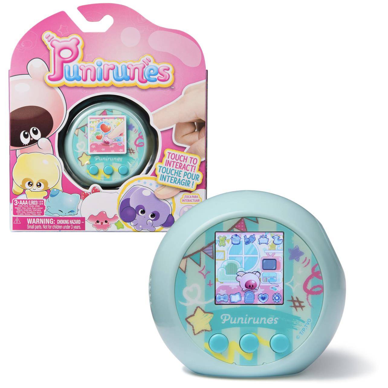 punirunes软软噗尼精灵宠物机电子宠物游戏机儿童互动拓麻歌子女