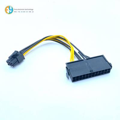 Atx电源24P到显卡6P8Pcpu8P电缆24pin到显卡6.8 pin Cpu 8 pin电