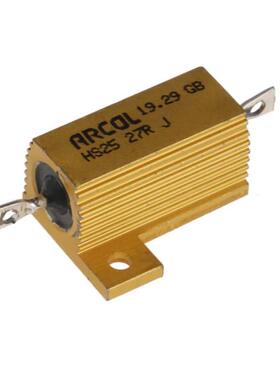 进口铝壳电阻ARCOL HS25 25W R1 R5 1R 1R5 2R 3R3 4R7 5R 6R8 J