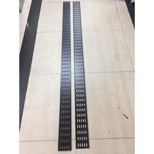 加厚600宽机柜专用理线板19英寸标准机柜绑线板扎线板