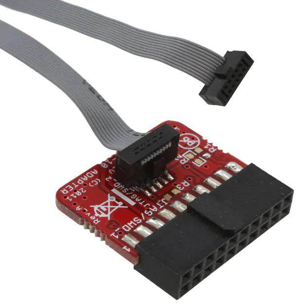 J-LINK/v9 v8 ARM-JTAG-20-10转接板2.54mm PIN 0.1 1.27mm jlink
