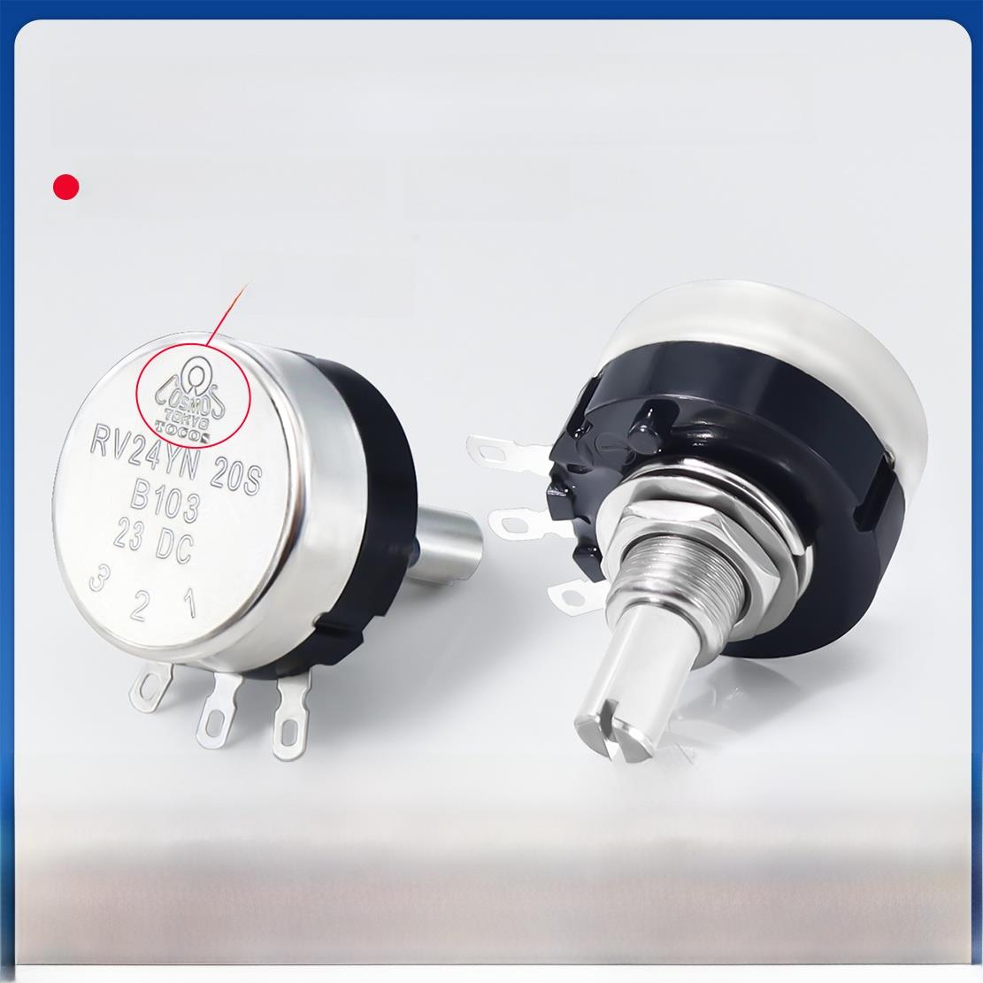 正品日本进口TOCOS 单圈碳膜电位器RV24YN20S B5K 20K 100K 200K