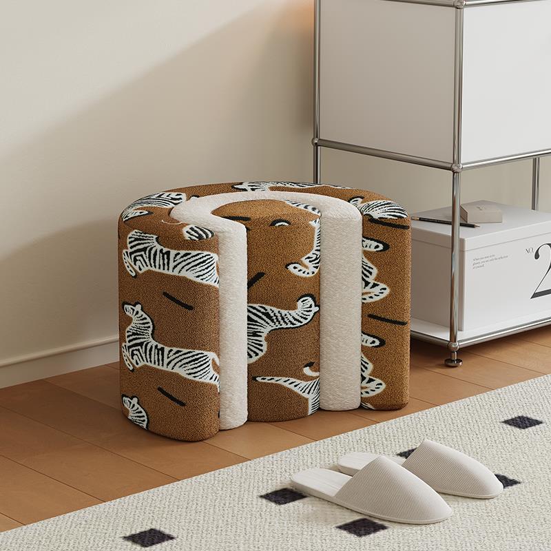 入户换鞋凳门口家用轻奢高级感试衣间凳子奶油风简约换鞋凳长条凳