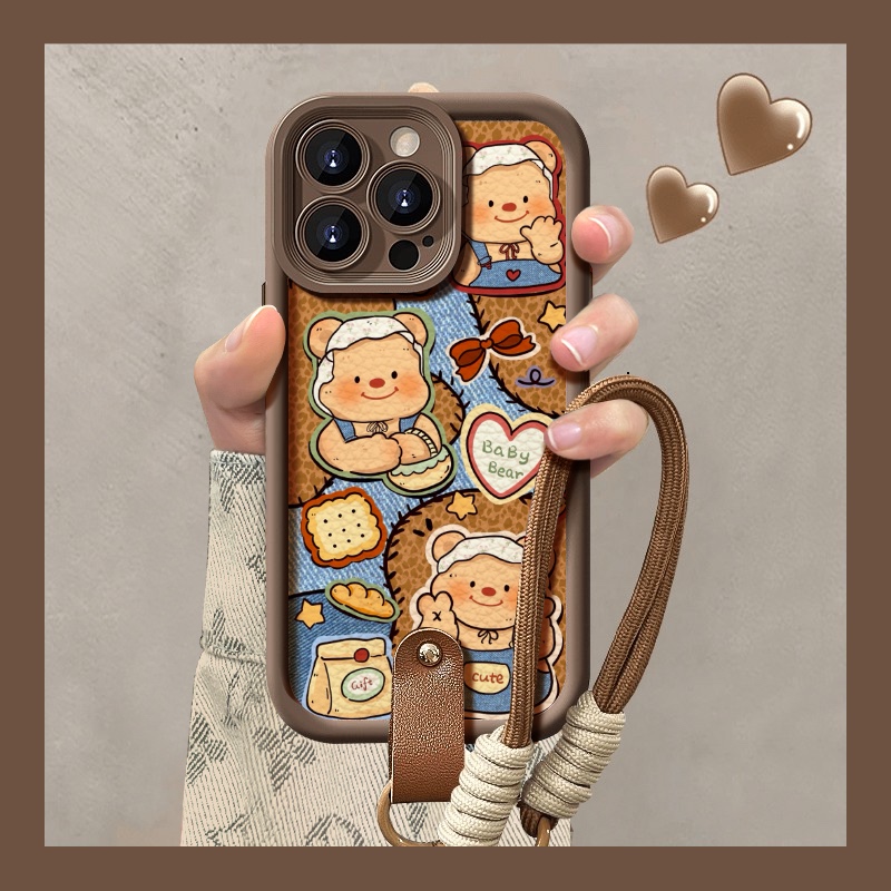 糖果小熊适用vivox300pro手机壳x200s女x100新款s30/20/18卡通y500情侣iqoo13女生12/11可爱neo10简约z9turbo