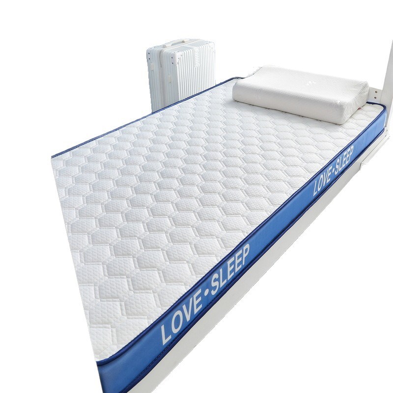 2025新款针织乳胶记忆海绵床垫学生宿舍加厚床垫