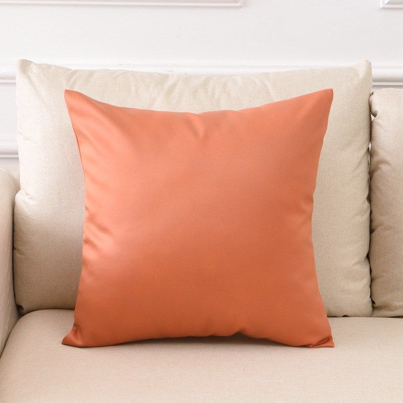 S588纯色仿皮科技布抱枕客厅沙发靠枕办公室椅子靠垫床头靠背垫腰,居家布艺,靠垫/抱枕,淘宝优惠券,粉丝福利购,淘宝优惠卷