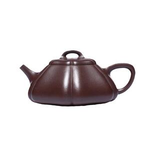 一手货源高品质紫砂壶原矿紫泥手工菱瓢壶家用泡茶紫砂茶壶