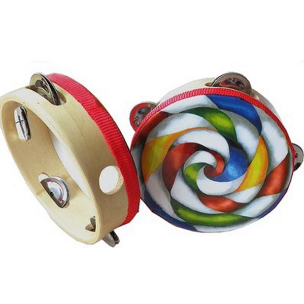 厂家直销其他一岁打击乐器6寸8寸棒棒糖小手鼓小手鼓打击音乐教具