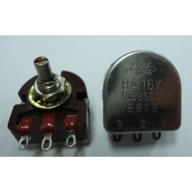 原装日本进口TOCOS线绕电位器RA16Y-10S-B500欧10mm轴