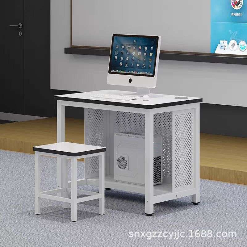 学校机房电脑桌课桌培训桌多媒体教室课桌电脑桌专用机房电脑桌子
