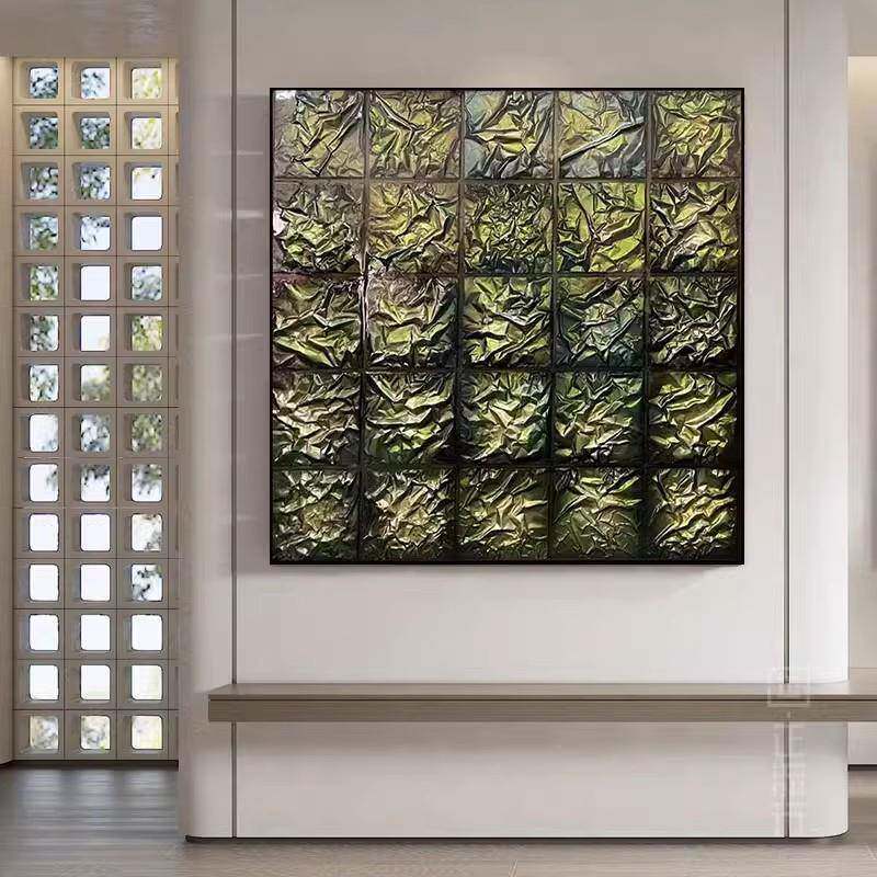 现代艺术立体实物画轻奢客厅玄关楼梯间装饰画餐厅挂画高档装置