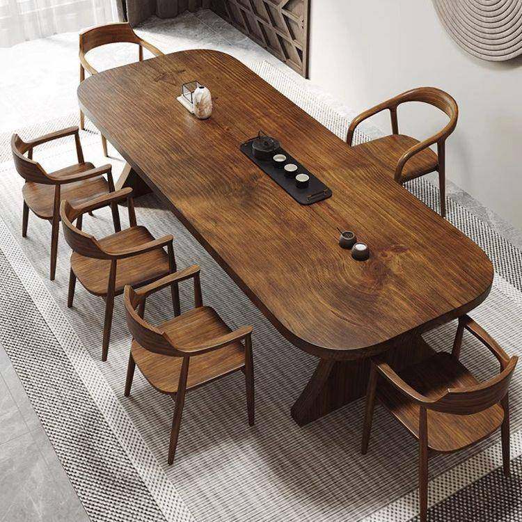 新中式实木茶桌全实木餐桌餐厅吃饭桌子办公室茶楼会客功夫泡茶桌,节庆用品/礼品,新娘配件,淘宝优惠券,粉丝福利购,淘宝优惠卷