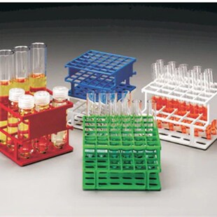 Nalgene耐洁5972 半尺寸试管架20mm白色可重复使用离心管架 0020