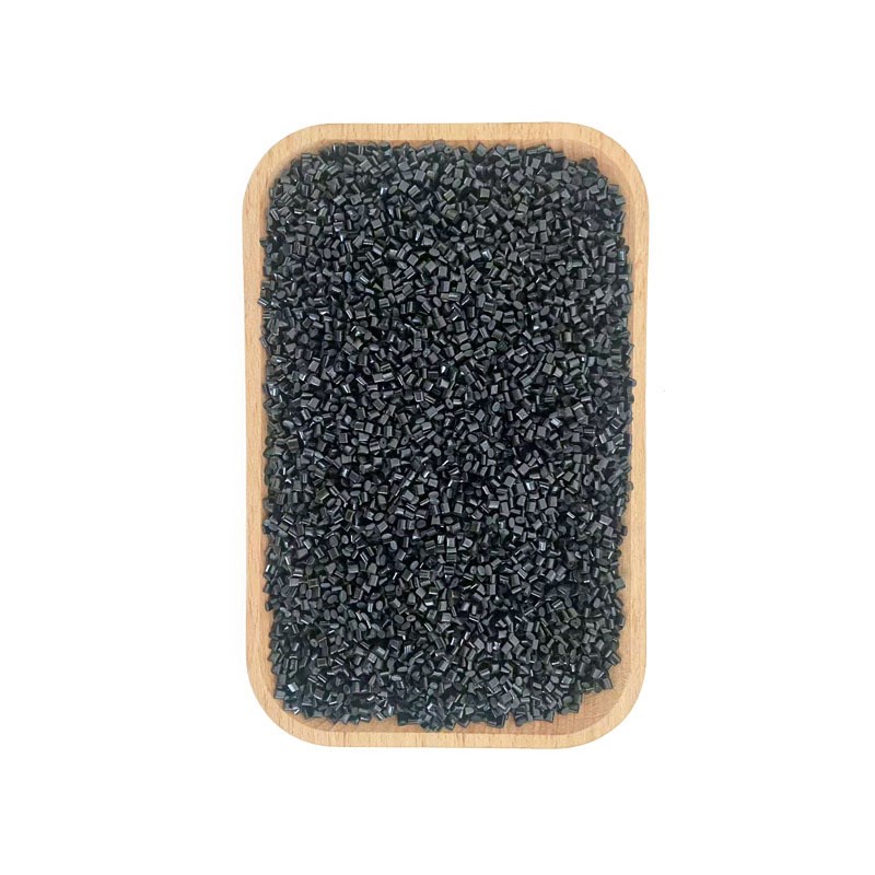 阻燃黑色ABS塑料原料颗粒锦湖注塑通用级高光黑料高韧符合环保