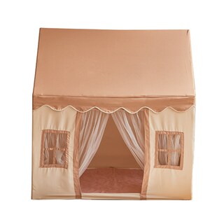 儿童帐篷室内宝宝游戏屋 现货桃皮绒帐篷屋 儿童爬行小房子城堡