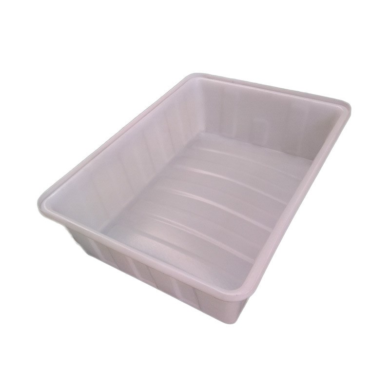 380L加厚牛筋塑料水箱长方形浅盆周转箱养鱼养龟箱种菜种花盆