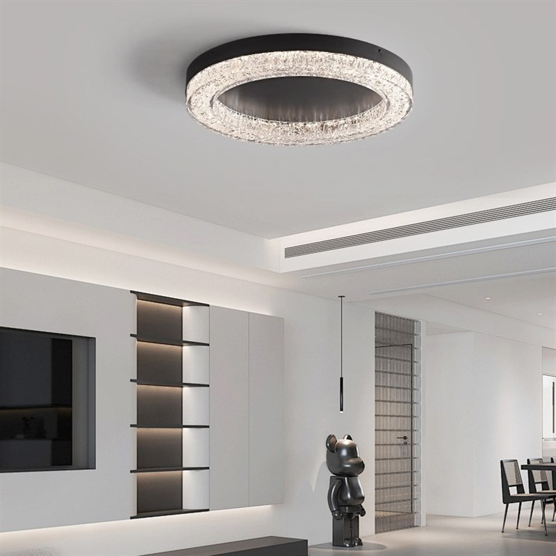 新款意式客厅吸顶灯现代简约高端设计师轻奢家用主卧室房间吸顶灯