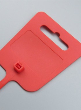 标牌扎带 可标记标牌的扎带 黑色标牌扎带 蓝色尼龙飞机孔扎带