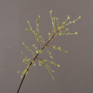 仿真小豆果枝落地花瓶插花配材仿真灯台果样板间酒店民宿仿真树枝