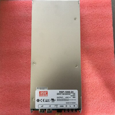 台湾明纬PFC可调电压可并联电源 RSP-1000-12  1000W 12V60A 全新