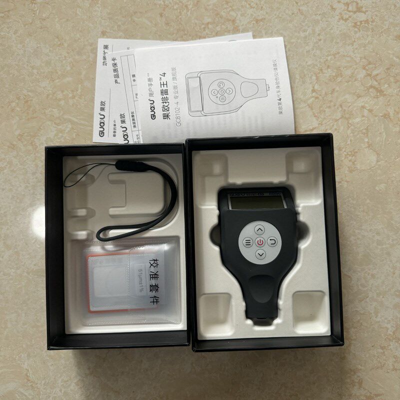 锂电款果欧旗舰版第四代金属腻子漆膜仪汽车漆面厚度检测仪可充电