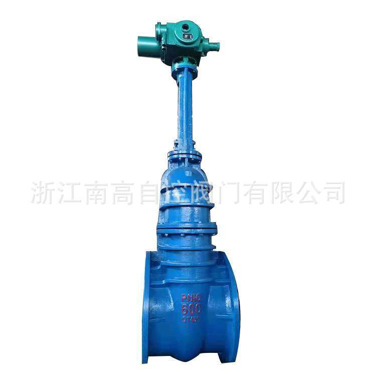 电动排污闸阀 Z941T-10Q 球墨铸铁电动法兰闸阀