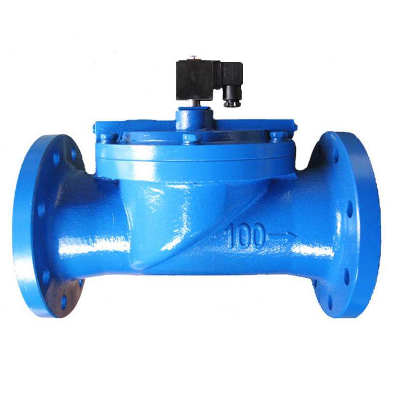 富邦电磁阀厂家直销DF系列电磁阀DF水用常闭法兰电磁阀消防电磁阀