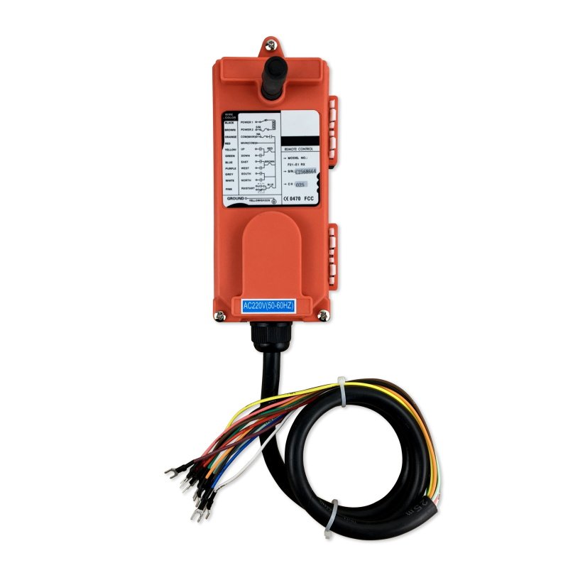 工业无线遥控器F21-4S急停蘑菇头小手柄行车天车电动葫芦工业遥控