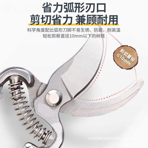德国品质剪SHB树枝剪刀园艺修修枝园剪林果粗树枝花省力SK5剪子