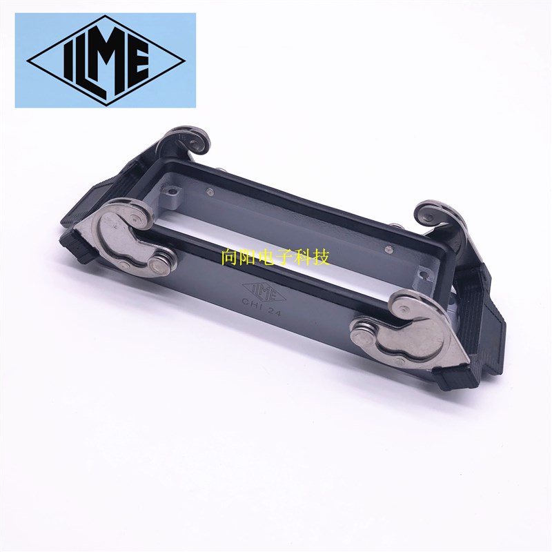 重载连接器 ILME/意尔玛 矩形航空插头 CHI 24 24芯/针 下壳/底座
