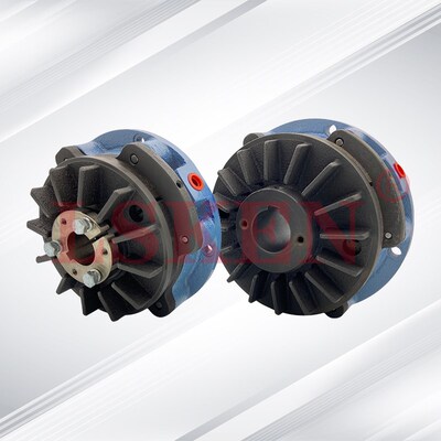 NAB-5 10空压通轴式制动器20S/T气动刹车轴孔式安装阻尼收放卷