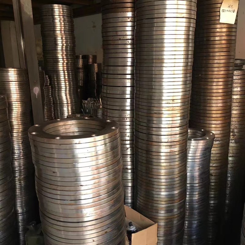 锻打法兰盘 焊接铸铁阀门圆法兰片 平焊国标法兰板DN15-1000 16KG