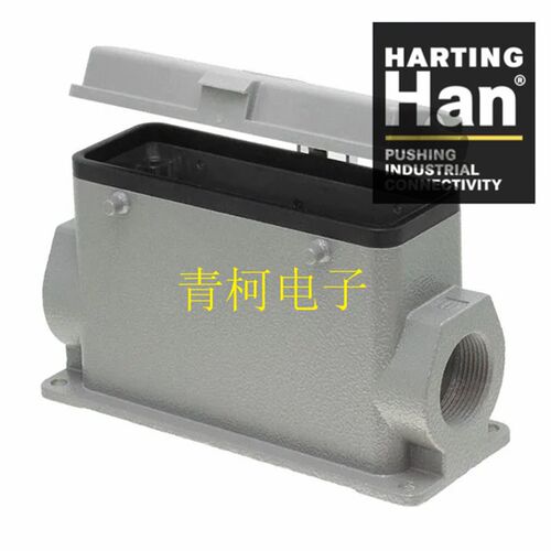 HARTING 09300240220 24B 4耳带防尘盖 PG21表面安装高底座连接器