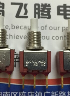 原装美国C&K 8125SYZBE 进口钮子开关 3脚复位按钮按键开关 0.4VA