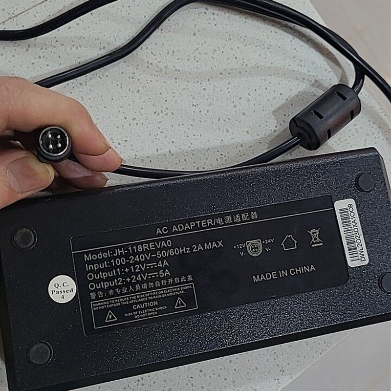 JH-118REVAO电源适配器点歌机+12V4A+24V5A二组双输出大井12V24V