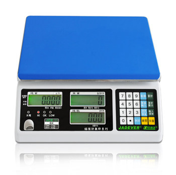厦门钰恒JCE(I)新型电子计数桌秤螺丝秤电子秤台秤计数量连电脑