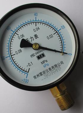 1000KPA 010MPA 真空压力表 真空表 直径100mm 螺纹m20x15