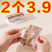 首饰袋绒布高档密封防氧化首饰盒饰品耳环戒指项链收纳旅行收纳包