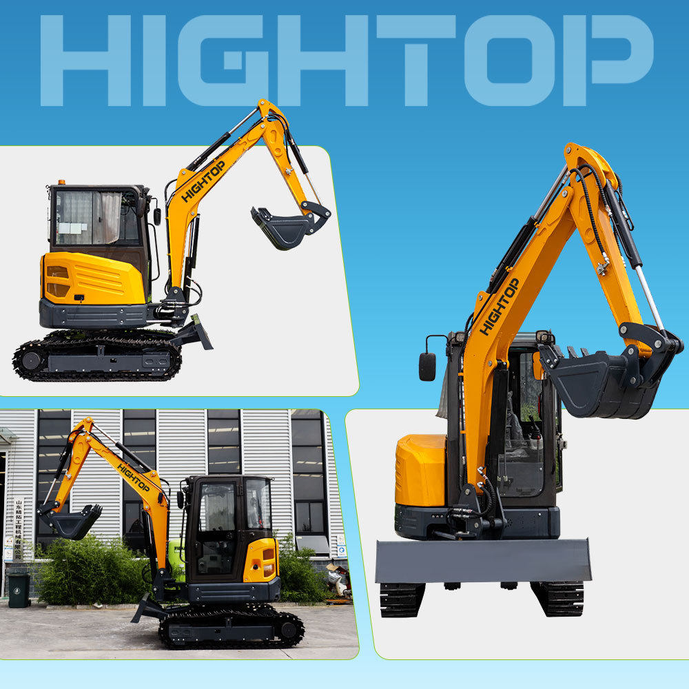 HIGHTOP 小型挖掘机厂家 Hydraulic crawler excavator微型挖掘机