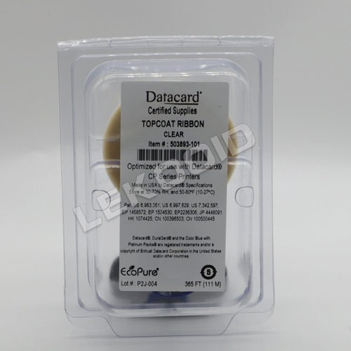 DATACARD CP80系列证卡打印机topcoat透明覆膜带503893-101