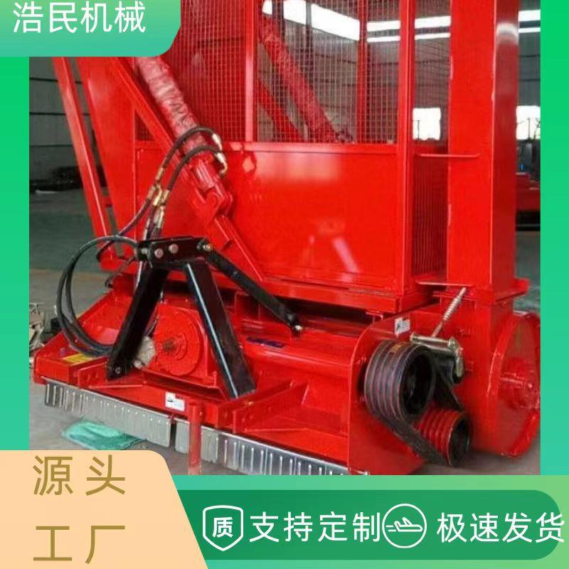 大型粉碎捡拾打捆机牧草稻草打包收割机小四轮收草机吸草机