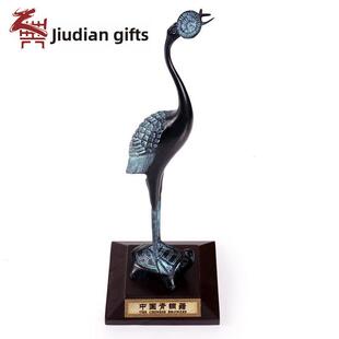 采购产品青铜饰品，灵芝鹤，龟鹤，延年家居工艺品饰品，饰品，古