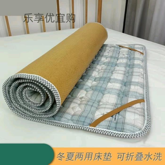 货车卧铺床垫单人床单垫四季通用宿舍学生不塌陷双面凉席午睡睡垫