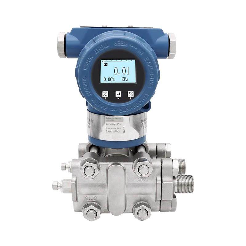 智能差压变送器防爆电容式HART协议真空负压蒸汽液体水压力传感器