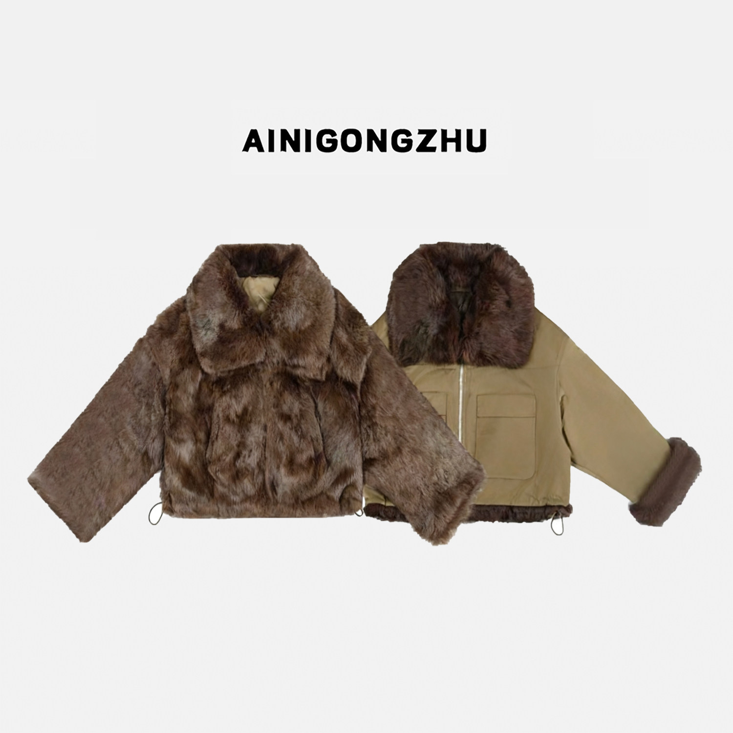 AINIGONGZHU/艾妮公短外套