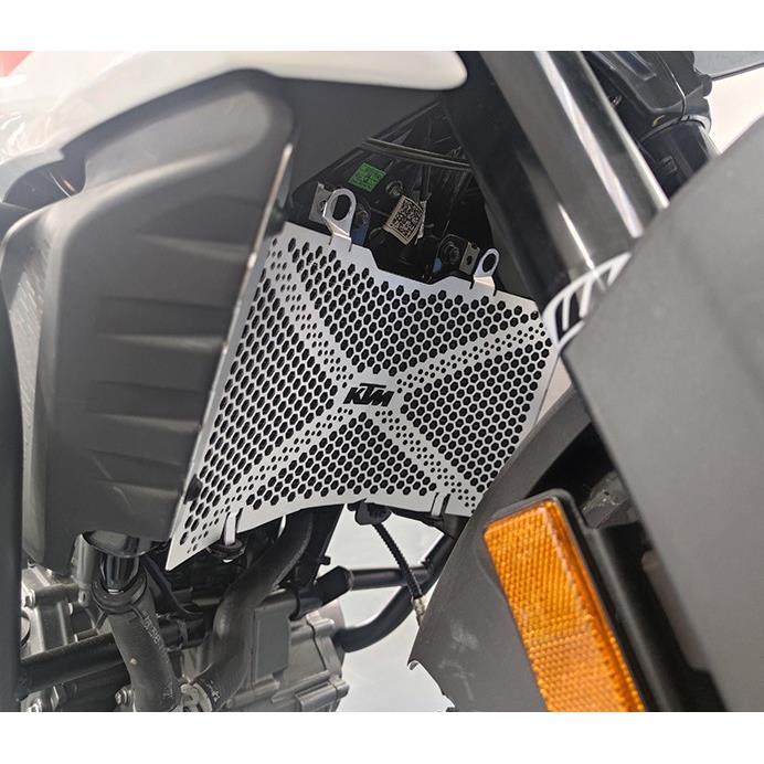 适用KTM 390 ADV 19-21年 改装水箱网散热器防护罩保护网配件