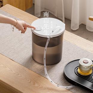 猫爪智能逆流茶水桶家用排水废水桶大号茶渣桶茶具配件 南山先生